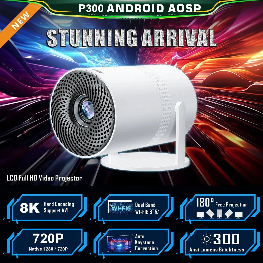 Mini Portable Projector | Mini Video Projector | Novara Shop