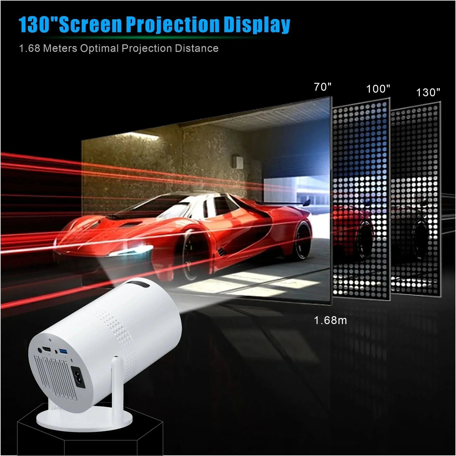 Mini Portable Projector | Mini Video Projector | Novara Shop