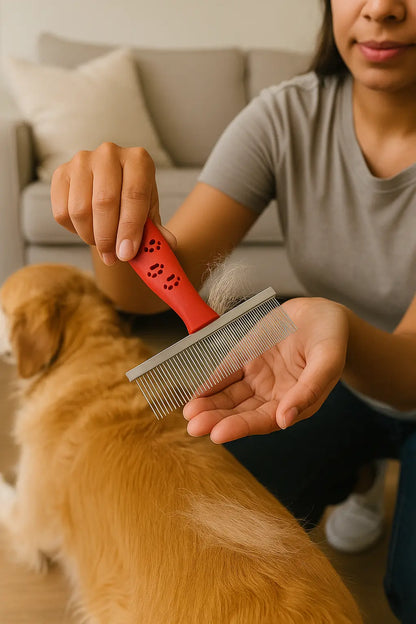 Pet Grooming Comb | Stainless Steel Comb | Novara Shop