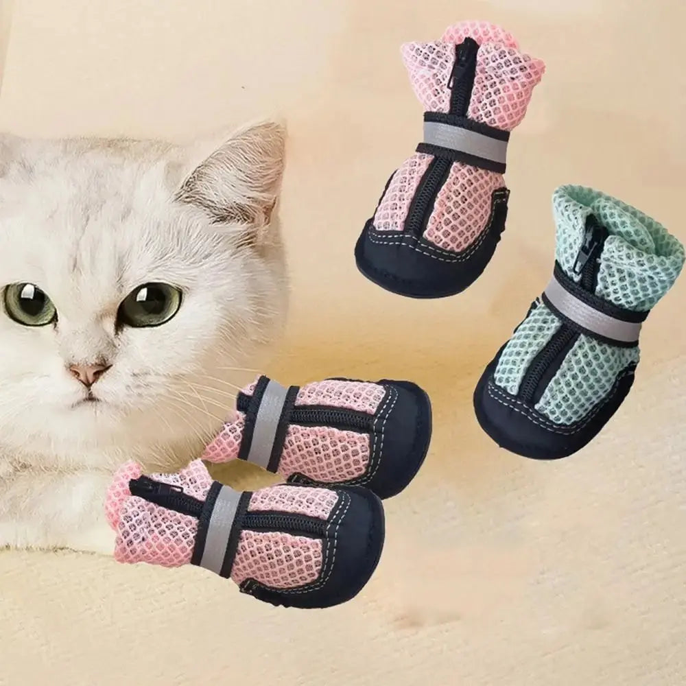Pet Supplies Soft Dog Mesh Shoes Comfortable Breathable Dog N