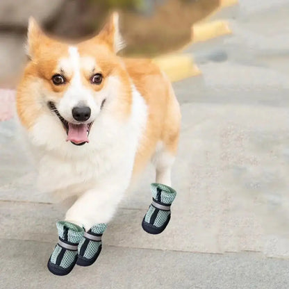 Pet Supplies Soft Dog Mesh Shoes Comfortable Breathable Dog N