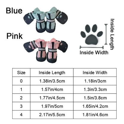Pet Supplies Soft Dog Mesh Shoes Comfortable Breathable Dog N