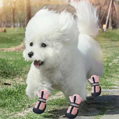 Pet Supplies Soft Dog Mesh Shoes Comfortable Breathable Dog N