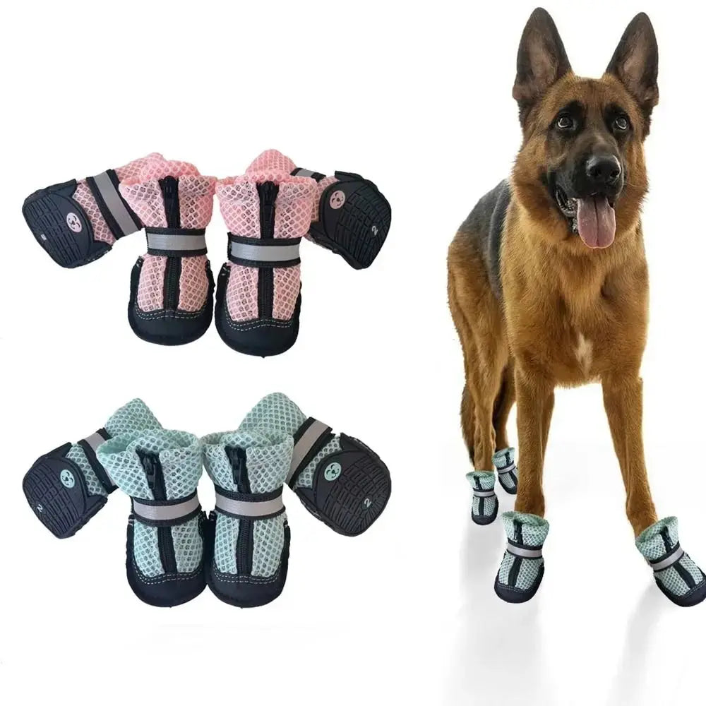 Pet Supplies Soft Dog Mesh Shoes Comfortable Breathable Dog N