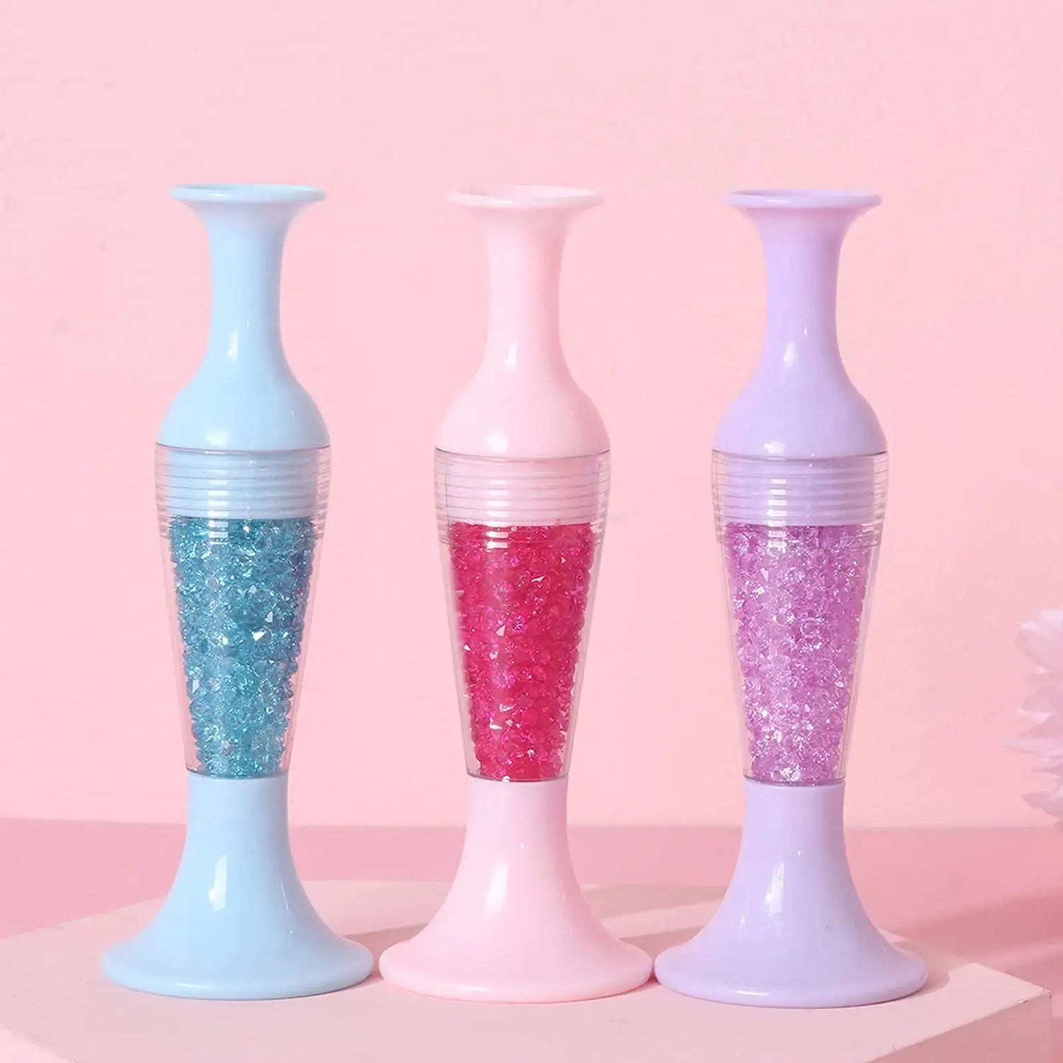Diamond Painting Pen Tool Diamond Art Pen Flower Pot Shaped Point Drill Pen Nail Point Diamond Dotting for Nail Art Craft Making Novara Shop