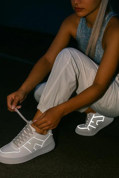 White Running Sneakers | Unisex White  Sneakers | Novara Shop