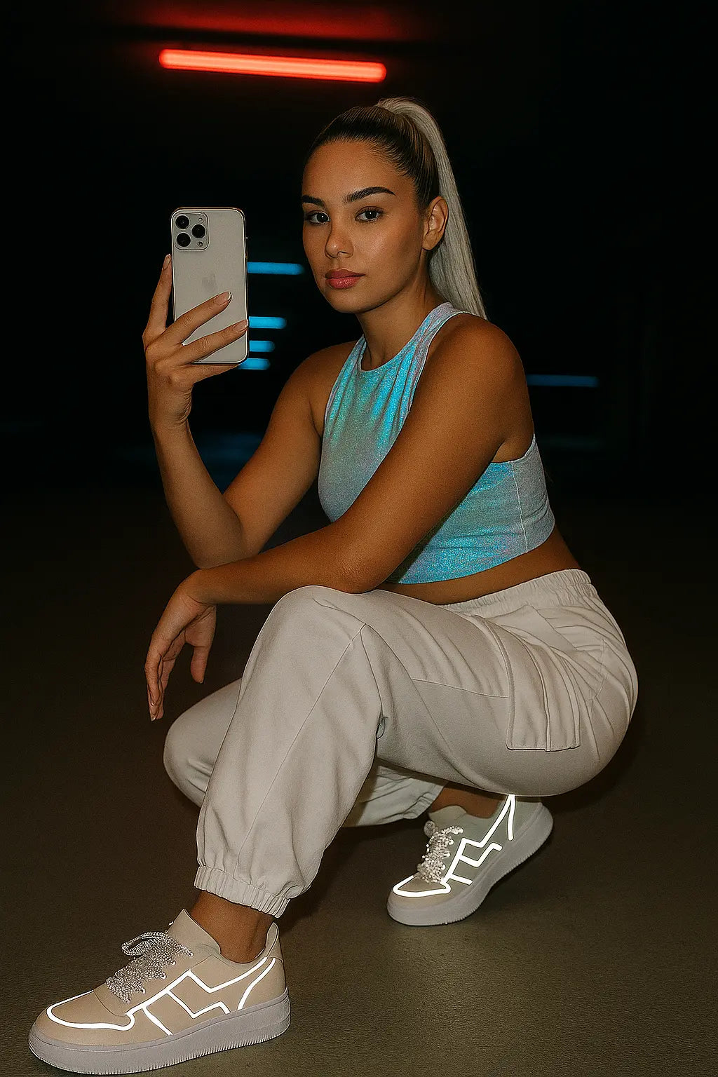 White Running Sneakers | Unisex White  Sneakers | Novara Shop