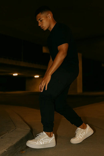 White Running Sneakers | Unisex White  Sneakers | Novara Shop