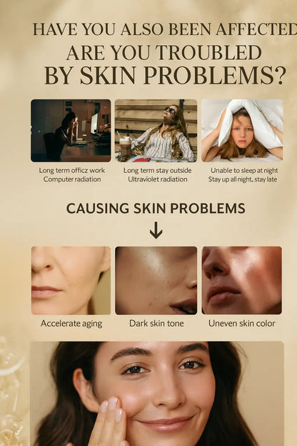 Sanlivna Korean Skincare Snail 96% + VC 23% Duo - Brightening Serum &amp; Essence for Dull Skin Novara Shop