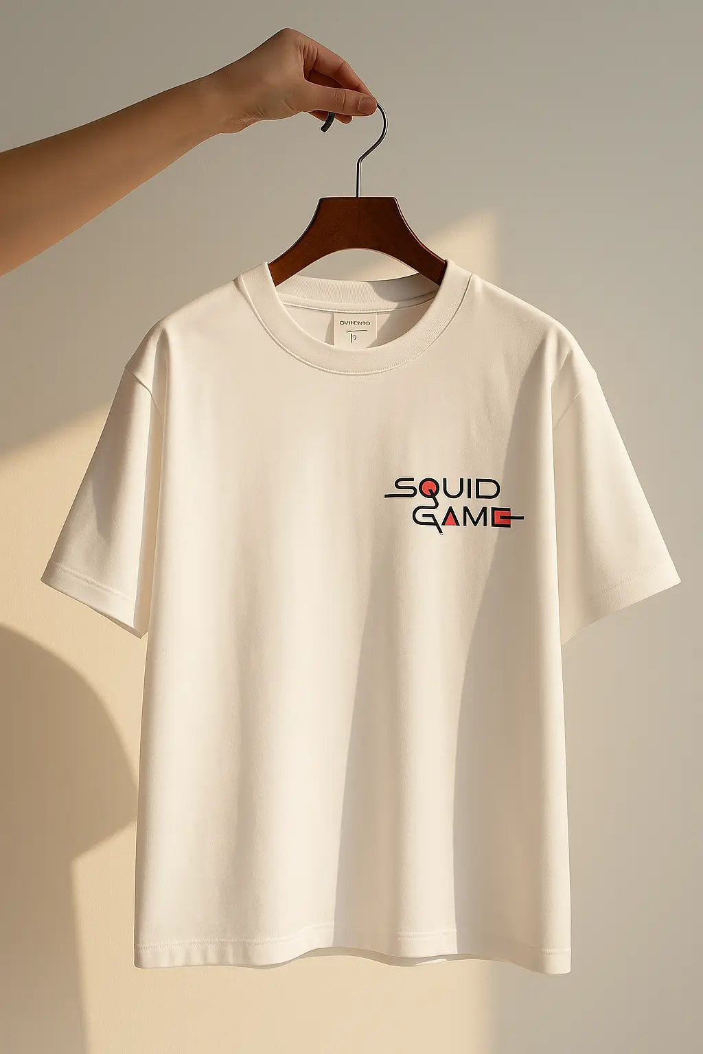 Squid Game Logo 100% Cotton Custom T Shirt For Men&