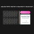 10PCS Handmade 10CM Long Square Press On Nails Bling Rhinestones Acrylic False Nail Stickers Fake Nail With Glue Nail Supplies Novara Shop
