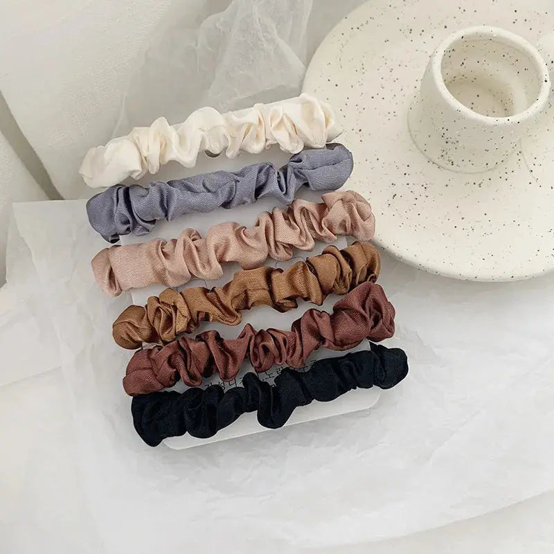 Silk Hair Ties | Silk Hair Scrunchie | Novara Shop