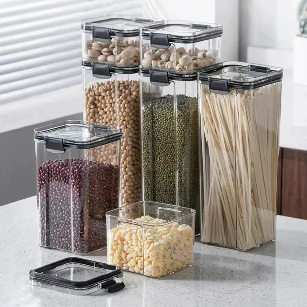 Food Storage Containers Set | Food Storage Jars Set | Novara Shop
