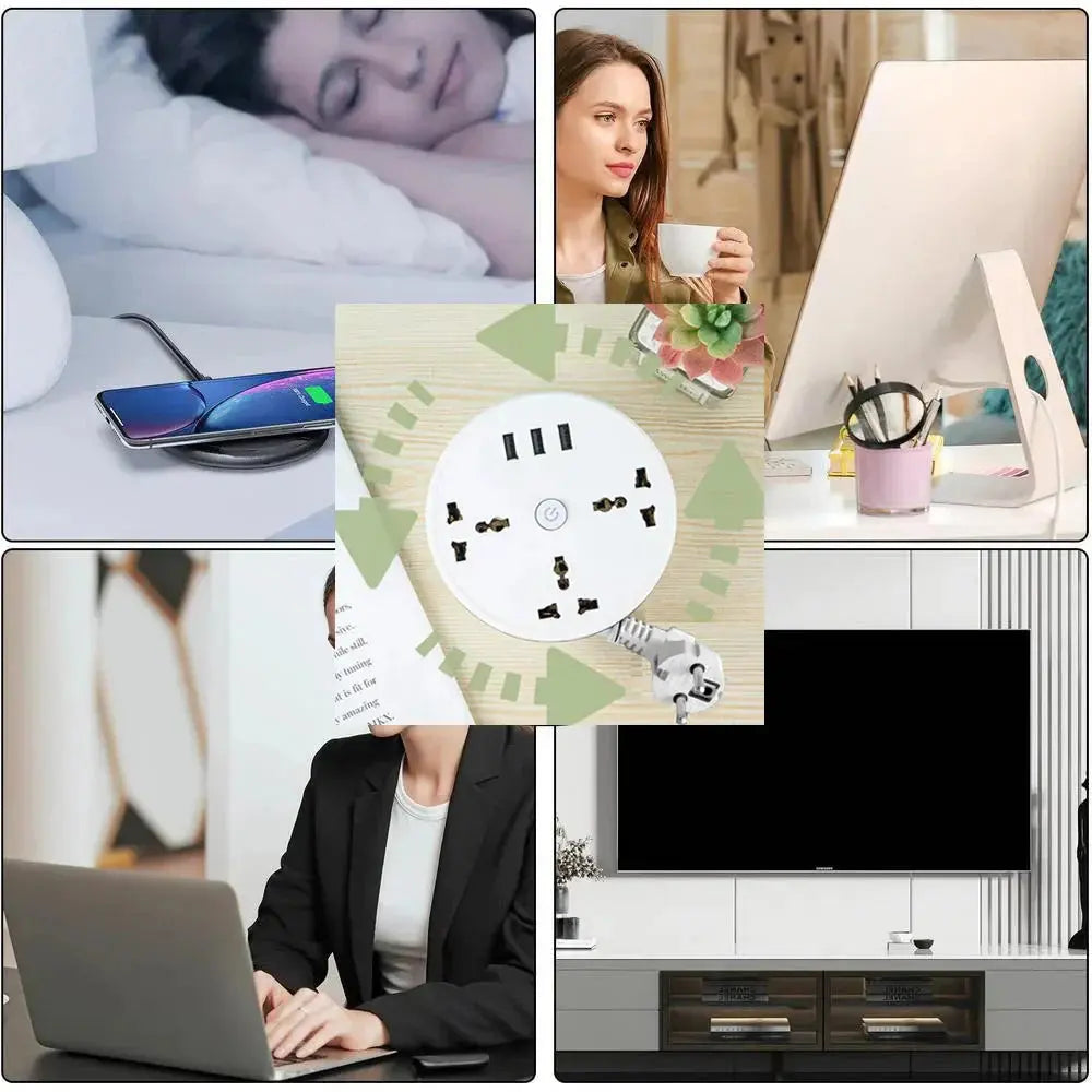 Smart Power Strip | Electrical Extension Cord | Novara Shop