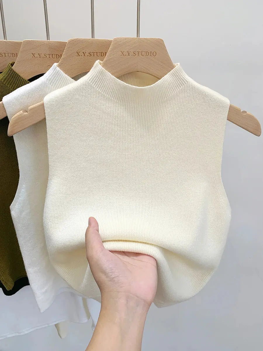 Knitted Tank Top  | Women&