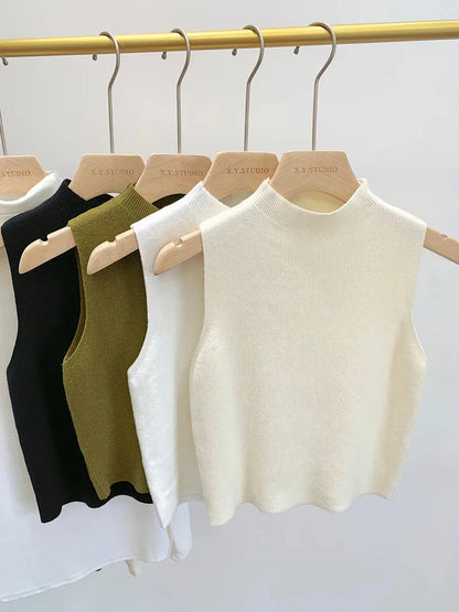 Knitted Tank Top  | Women&