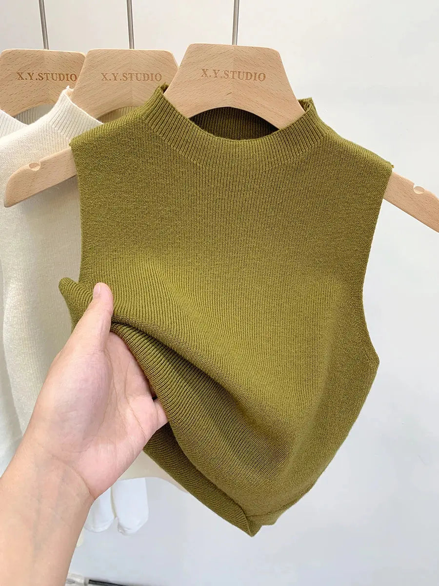 Knitted Tank Top  | Women&