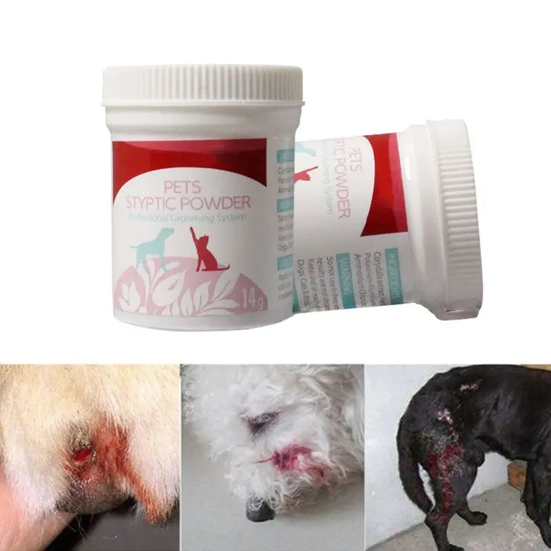 Pets Styptic Powder Safe For Dogs Cats Blood Stopper Home Pr