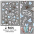 Chinese Style Nail Stickers Fashionable Nail Art Decorations Easy to Apply Home Beauty Salon Supplies Novara Shop