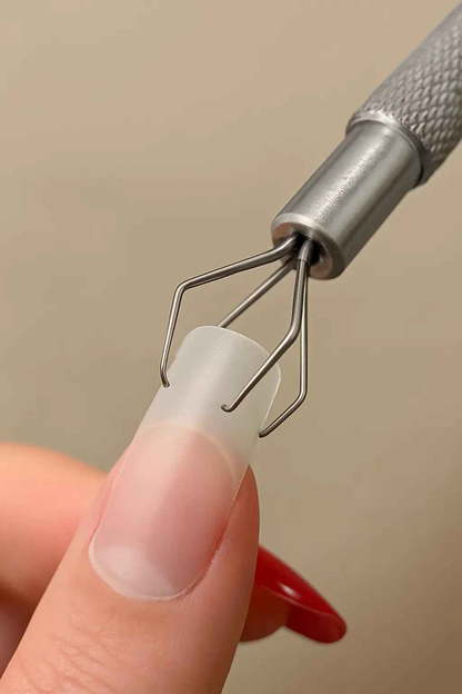 50Pcs Nail Art Sponge Set with Grab Pen - Gradient Nail Brushes and Gel Polish Design Supplies