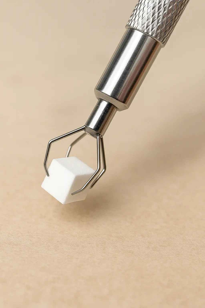 50Pcs Nail Art Sponge Set with Grab Pen - Gradient Nail Brushes and Gel Polish Design Supplies
