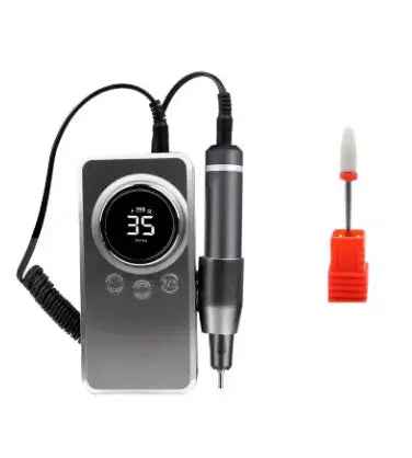 2024 DDQ Electric Nail Drill Machine Professional Manicure Nail Sander Set Nail Drill Bit Portable Polisher Equipment Gift Dusti