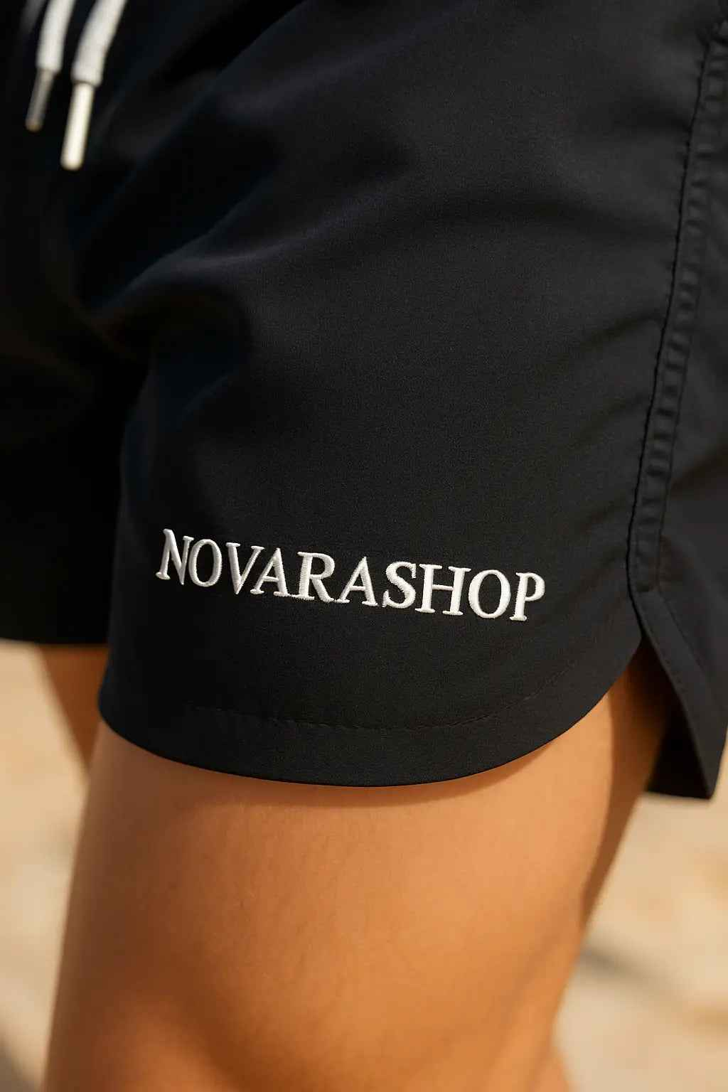 Novarashop European and American Summer Beach Shorts Men&