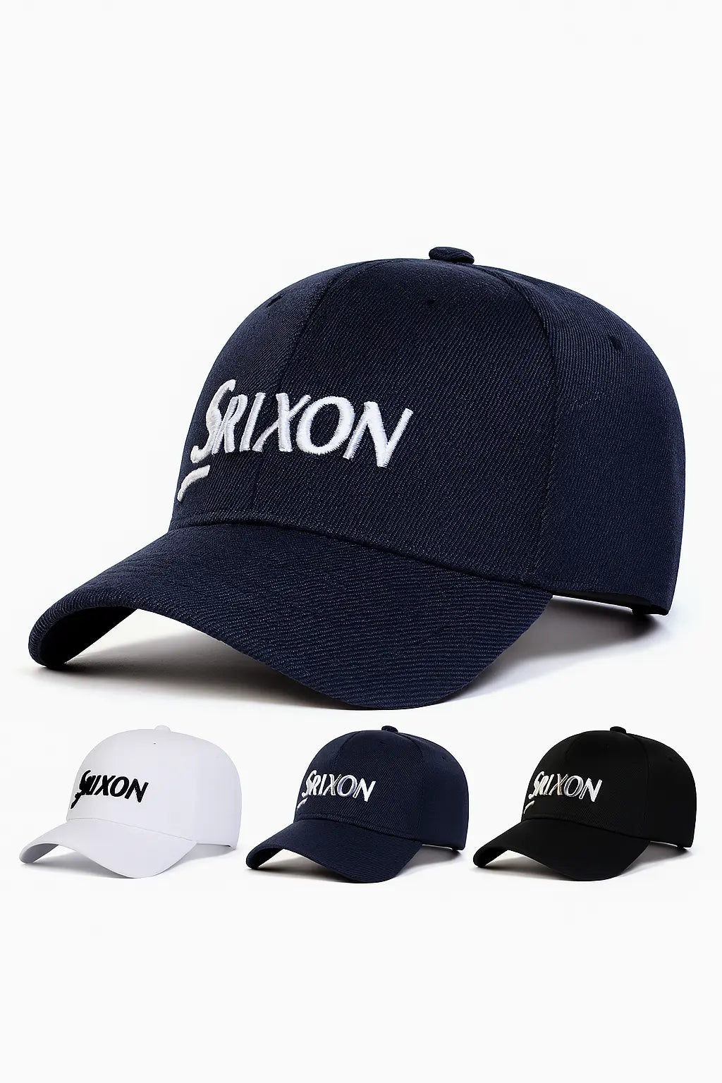 Unisex SRIXON Letter Embroidery Baseball Caps Spring Autumn Outdoor Adjustable Casual Hats Sunscreen Hat Sports Cap - Novarashop