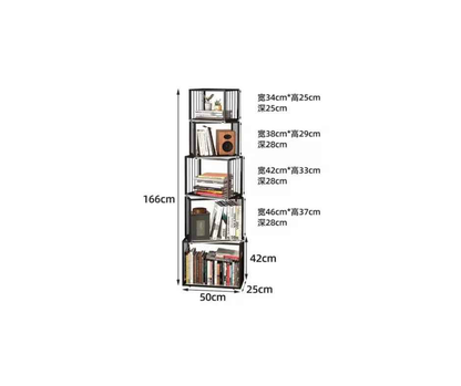 Rotating Bookshelf Organizer - Aesthetic Children&
