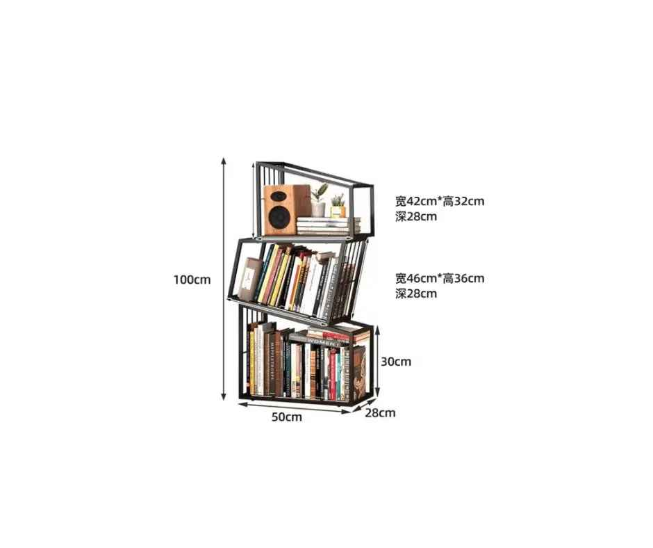 Rotating Bookshelf Organizer - Aesthetic Children&