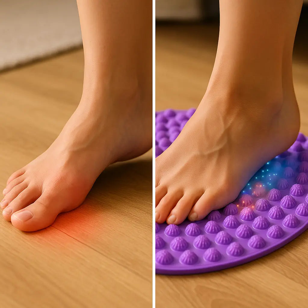 Fingerpressure Board Foot Massage Pad Health Walk Pressure Board Foot Massage Pad Foot Yoga Acupressure Mat Training Accessories - Novarashop