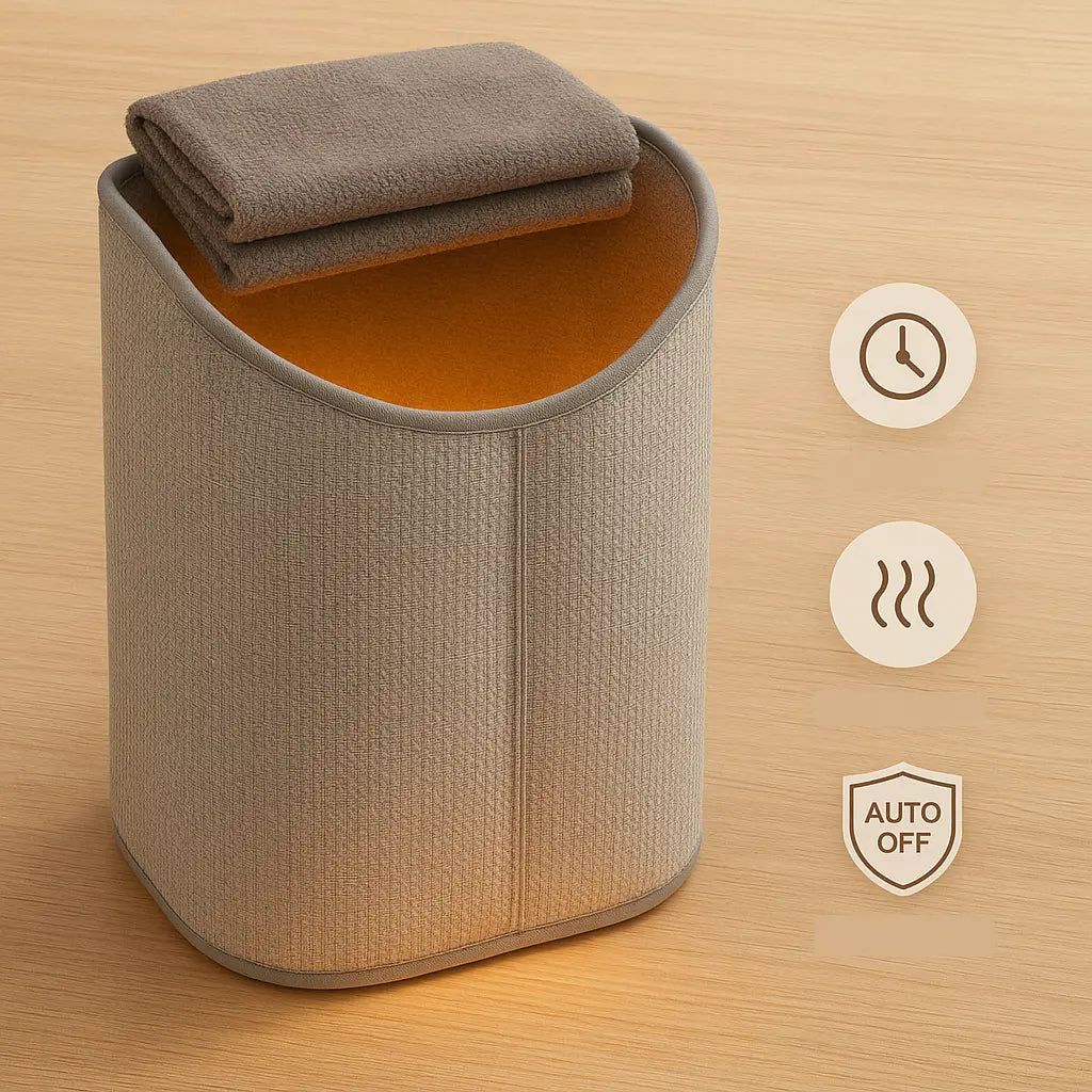 Under desk foot warmer heating pad for office and home use