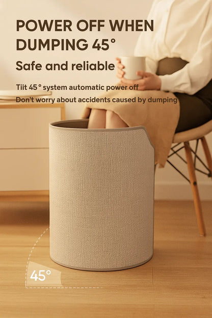 Under desk foot warmer heating pad for office and home use
