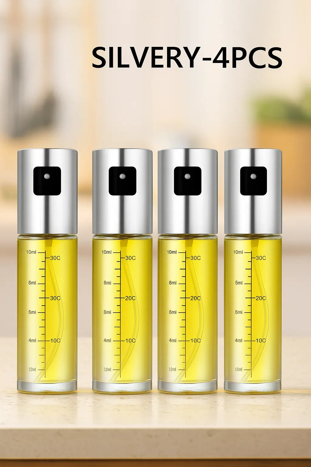 Glass Oil Sprayer for Cooking Olive Spray Mister for Salad BBQ Kitchen Baking Empty Vinegar Bottle - Novarashop