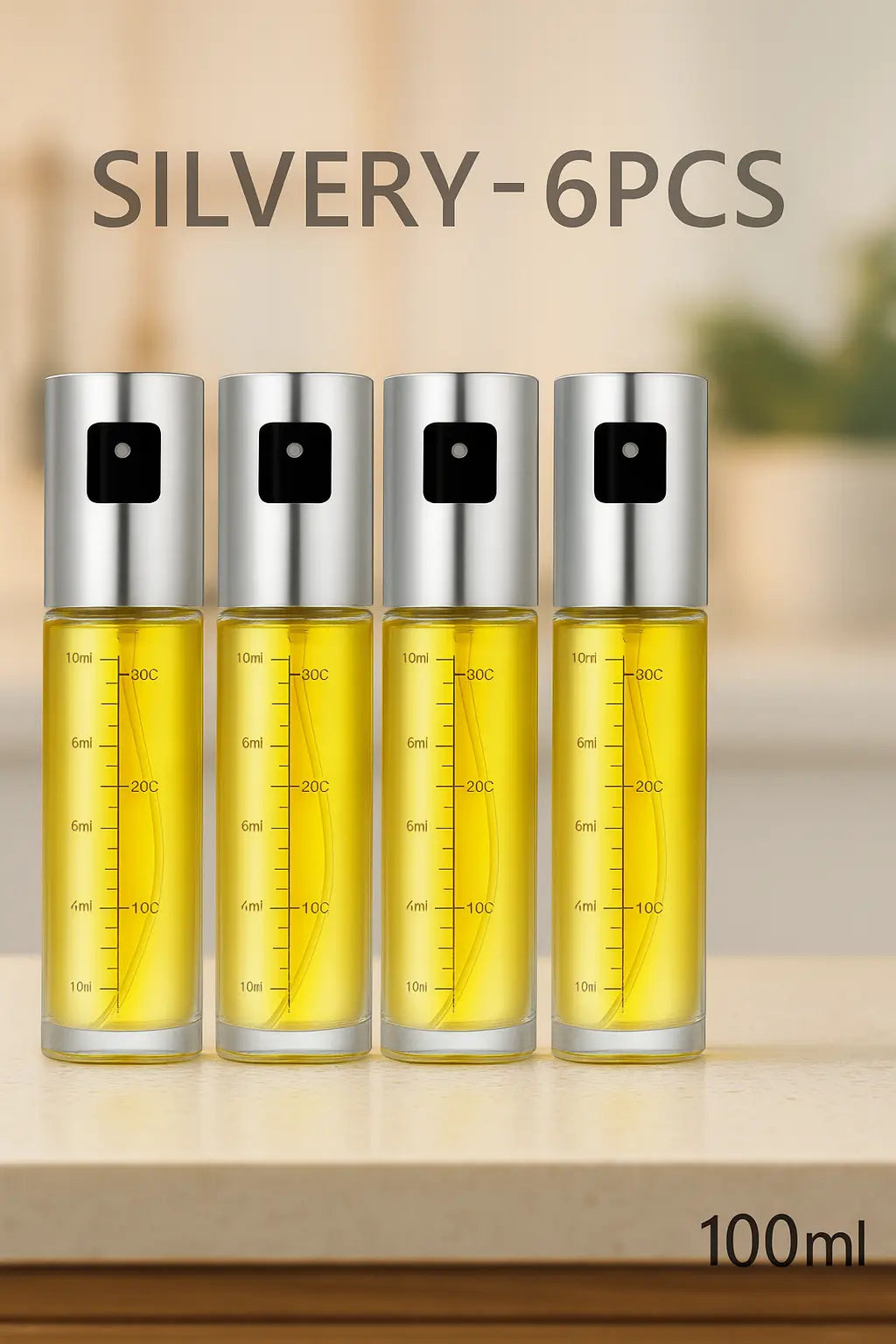 Glass Oil Sprayer for Cooking Olive Spray Mister for Salad BBQ Kitchen Baking Empty Vinegar Bottle - Novarashop