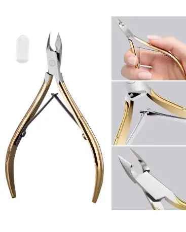Professional Nail Cutter Scissors for Dead Skin Removal – Stainless Steel Eagle Beak Nipper Pliers for Manicure and Pedicure Hand Care