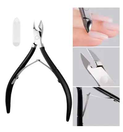 Professional Nail Cutter Scissors for Dead Skin Removal – Stainless Steel Eagle Beak Nipper Pliers for Manicure and Pedicure Hand Care