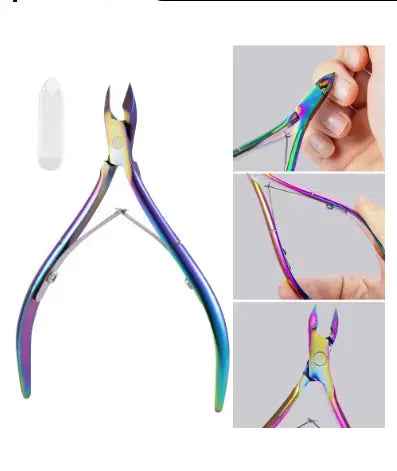 Professional Nail Cutter Scissors for Dead Skin Removal – Stainless Steel Eagle Beak Nipper Pliers for Manicure and Pedicure Hand Care