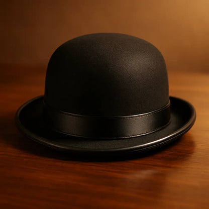 Halloween Men Women Magician Hats Cap Gentleman Jazz Hat Top Hat Black Red Party Bowler Hat - Novarashop