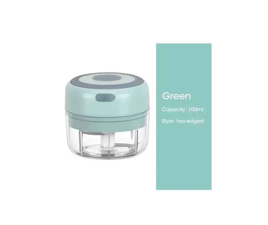 150ML/250ML/300ML Electric Garlic Chopper USB Charging Food Vegetable Meat Crusher Stainless Steel Mini Chili Garlic Masher Kitchen Gadgets