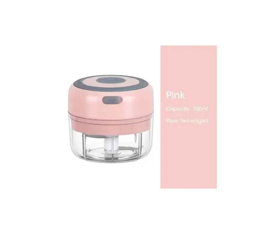 150ML/250ML/300ML Electric Garlic Chopper USB Charging Food Vegetable Meat Crusher Stainless Steel Mini Chili Garlic Masher Kitchen Gadgets