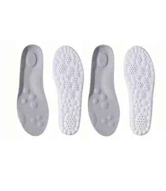 2Pairs/4Pairs/8pairs High Elasticity Latex Sport Insoles Soft Shoe Pads Arch Support Orthotic Insoles Breathable Deodorant Insole