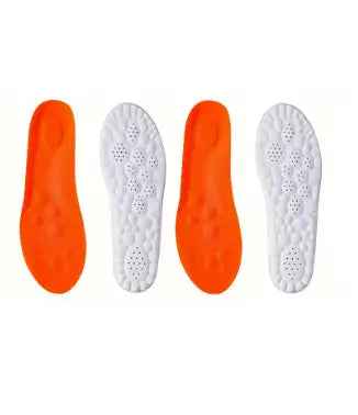 2Pairs/4Pairs/8pairs High Elasticity Latex Sport Insoles Soft Shoe Pads Arch Support Orthotic Insoles Breathable Deodorant Insole