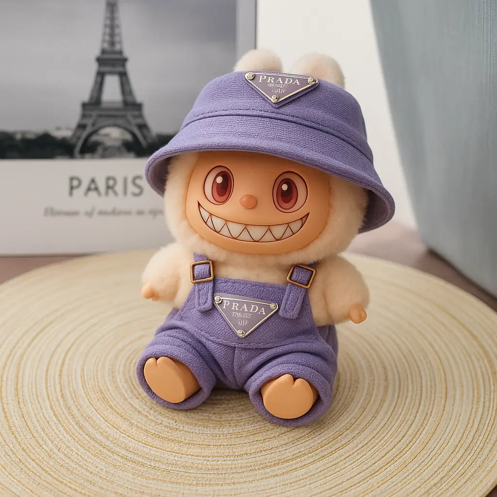 Labubu doll mini clothing, set, hat, bag, clothes, shoes, accessories - Novarashop