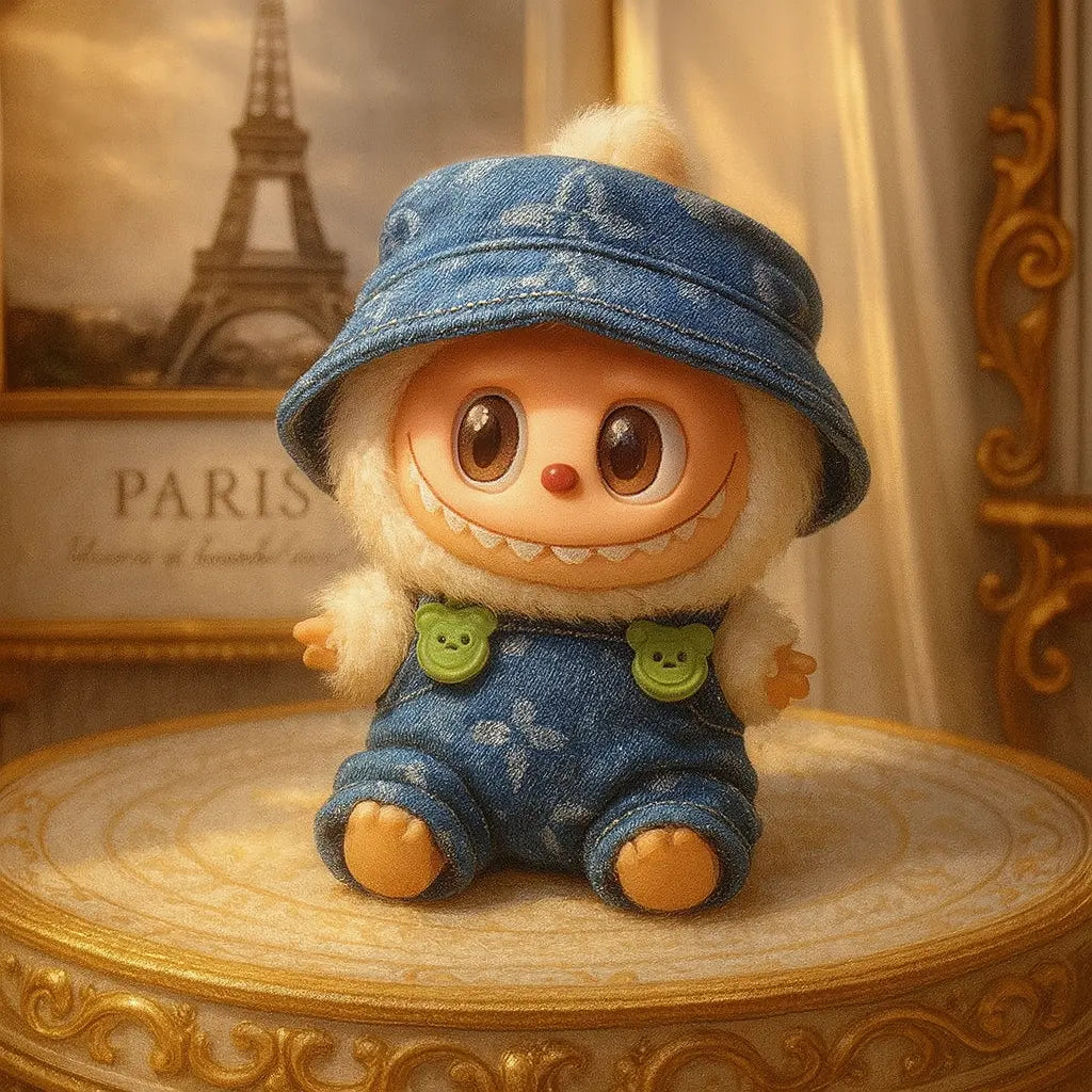 Labubu doll mini clothing, set, hat, bag, clothes, shoes, accessories - Novarashop