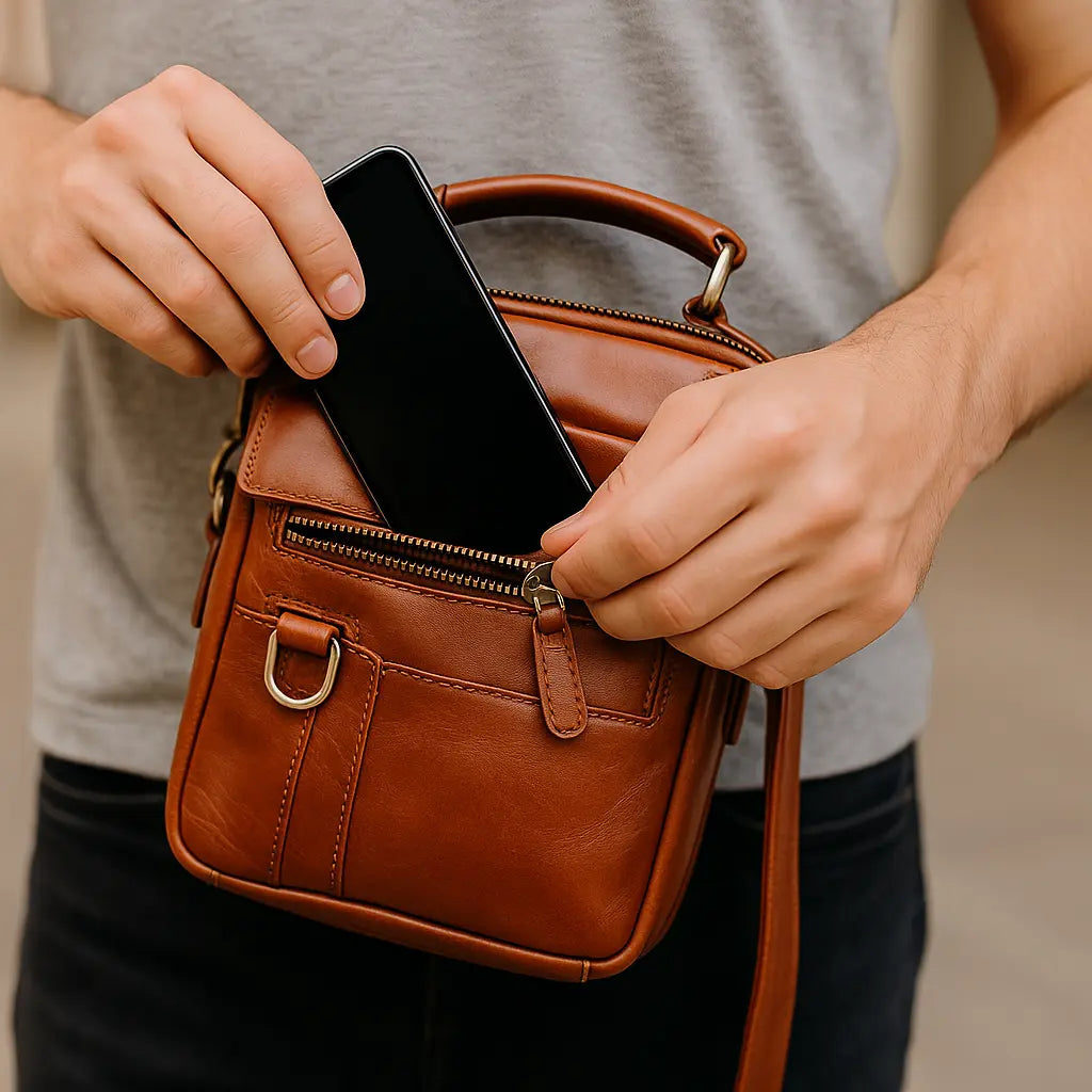 Leather Shoulder Crossbody Bag Casual Retro Novarashop