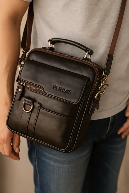 Leather Shoulder Crossbody Bag Casual Retro Novarashop