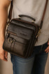 Leather Shoulder Crossbody Bag Casual Retro Novarashop