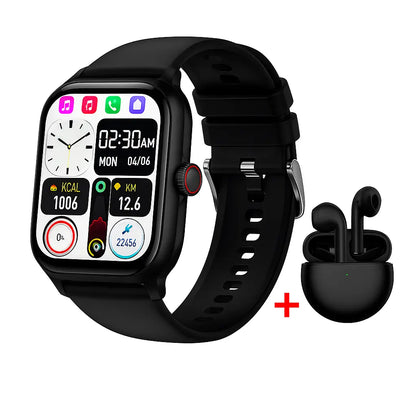 LEMFO LT10 Smart Watch 2024 Android Gift Bluetooth Call Smartwatch 2024 Touch Dial Music Fitness Tracker Sports Watches - Novarashop