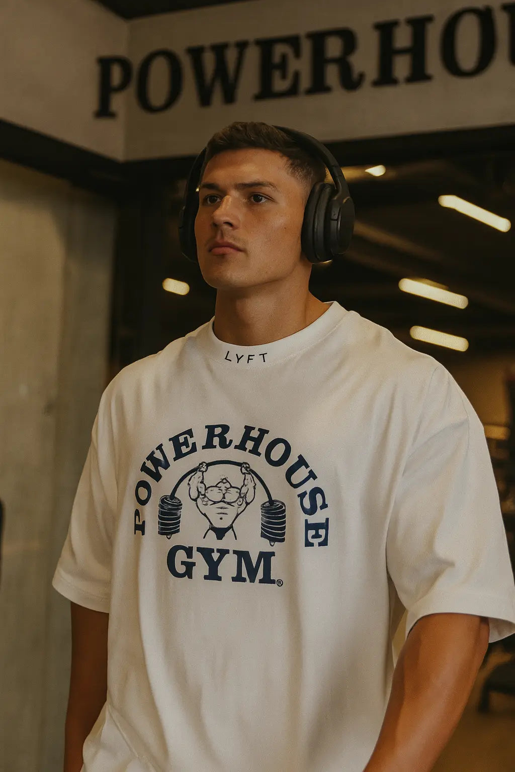 LYFT Jointly Men Running Sports Cotton T-shirt Gym Fitness Bodybuilding Loose Print Shirt Summer Male Jogging Training Tee Tops - Novarashop